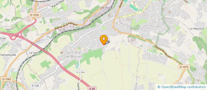 localisation de l'entreprise SCI ARROC  SAINT-JEAN-DE-MOIRANS