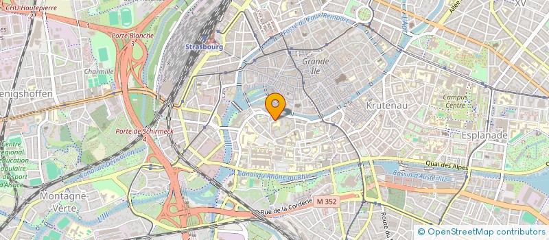 localisation de l'entreprise SCI ARRONDAZ  STRASBOURG