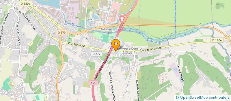 localisation de l'entreprise SCI ARROW  GONNEVILLE-SUR-HONFLEUR