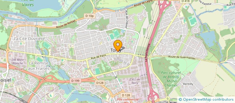 localisation de l'entreprise SCI ARRUFAT  TORCY