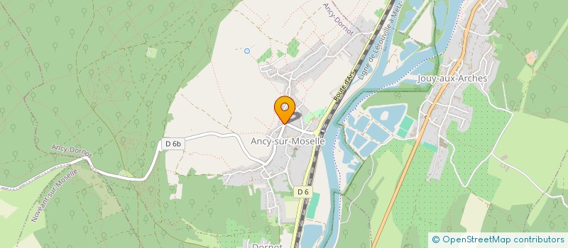 localisation de l'entreprise SCI ARS REPUBLIQUE  ARS-SUR-MOSELLE