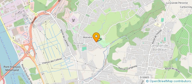 localisation de l'entreprise SCI ARSA  BOULIAC