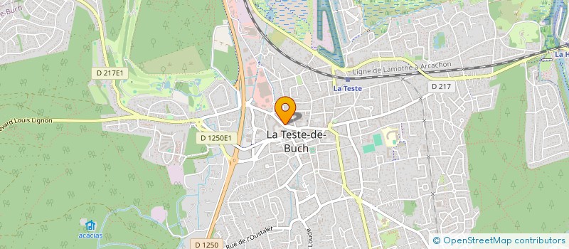 localisation de l'entreprise SCI ARSENE  LA TESTE-DE-BUCH