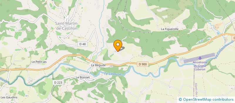 localisation de l'entreprise SCI ARSENE LUBERON  VIENS