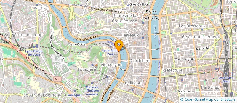 localisation de l'entreprise SCI ARSIS  LYON