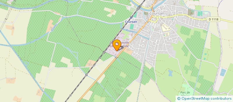 localisation de l'entreprise SCI ARSL  COURSAN