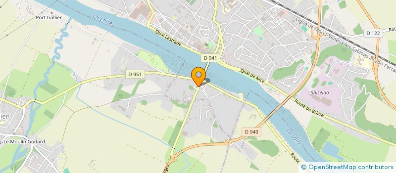 localisation de l'entreprise SCI ARSO à GIEN