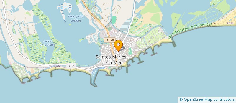 localisation de l'entreprise SCI ARSOUMANOFF  SAINTES-MARIES-DE-LA-MER