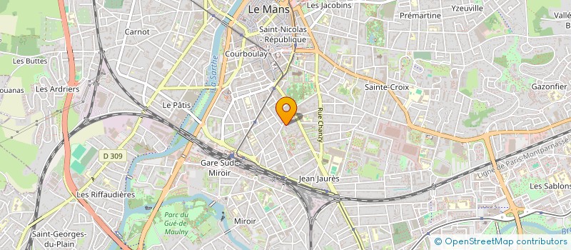 localisation de l'entreprise SCI ARSTEL  LE MANS