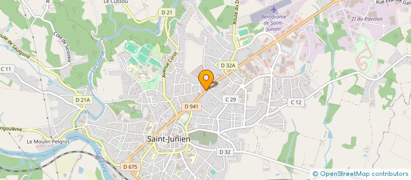 localisation de l'entreprise SCI ART DE VIVRE à SAINT-JUNIEN
