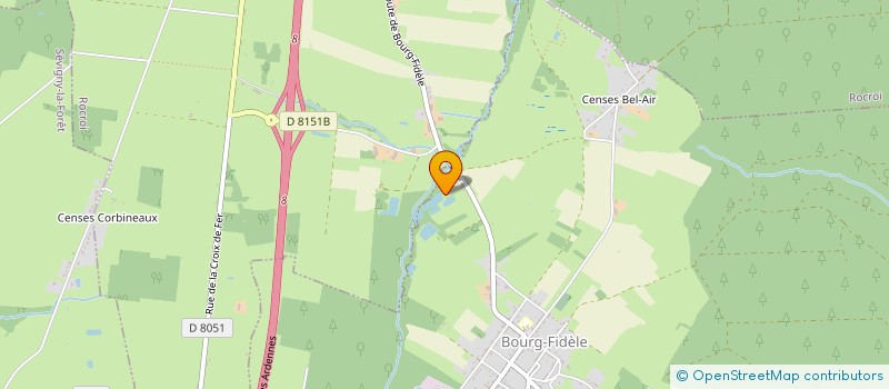 localisation de l'entreprise SCI ART DE VIVRE  BOURG-FIDELE