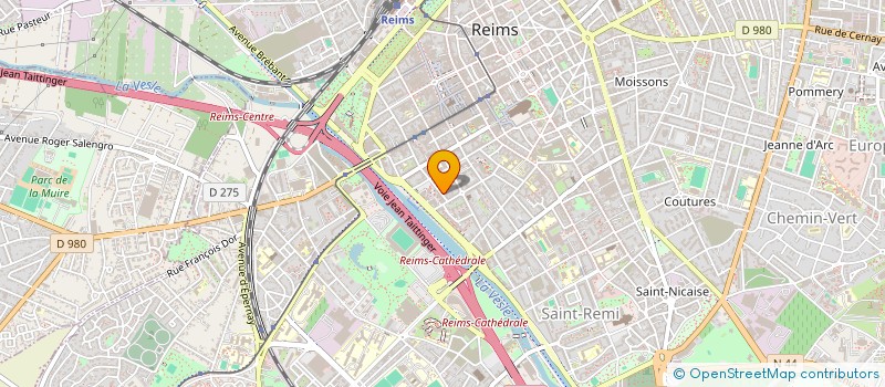 localisation de l'entreprise SCI ART DU CORPS  REIMS