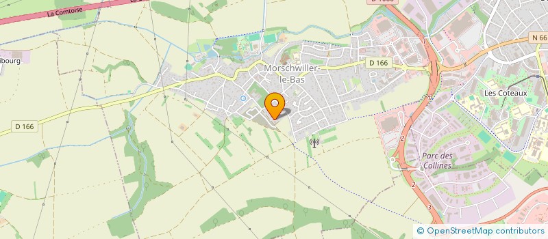 localisation de l'entreprise SCI ART III  MORSCHWILLER-LE-BAS