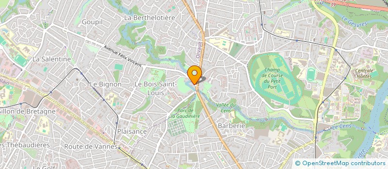 localisation de l'entreprise SCI  ART'LOFT PIERRE ET EVELYNE THABART à ORVAULT