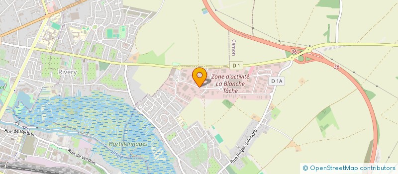 localisation de l'entreprise SCI ART METAL  CAMON