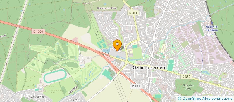 localisation de l'entreprise SCI ART SAU  OZOIR-LA-FERRIERE