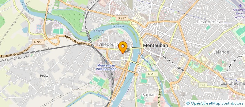 localisation de l'entreprise SCI ART-THEMIS  MONTAUBAN