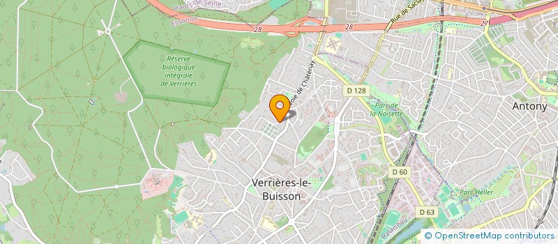 localisation de l'entreprise SCI ARTALICE INVEST à VERRIERES-LE-BUISSON