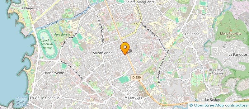 localisation de l'entreprise SCI ARTAPARC à MARSEILLE