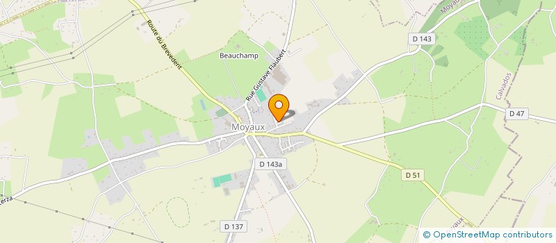 localisation de l'entreprise SCI ARTAUD BAZILE  MOYAUX