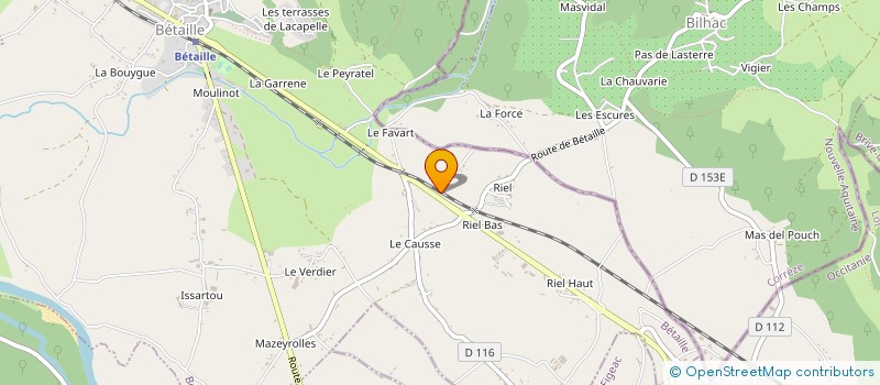 localisation de l'entreprise SCI ARTAULT-DEJAMMES  BETAILLE