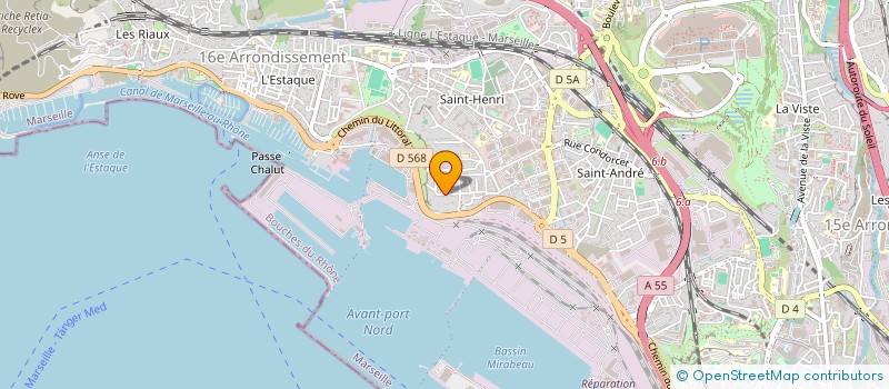 localisation de l'entreprise SCI ARTCCIONI à MARSEILLE