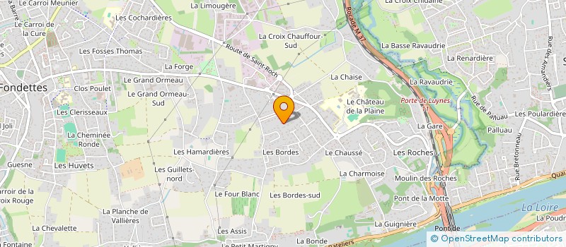 localisation de l'entreprise SCI ARTEJULES à FONDETTES