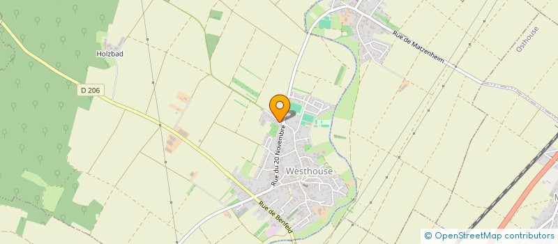 localisation de l'entreprise SCI ARTEMIS  WESTHOUSE