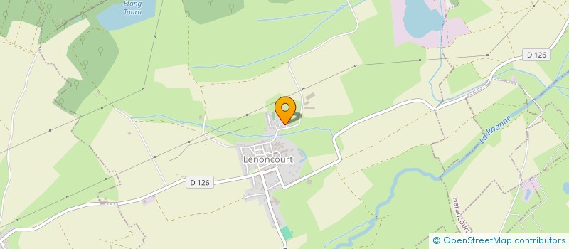 localisation de l'entreprise SCI ARTEMIS  LENONCOURT