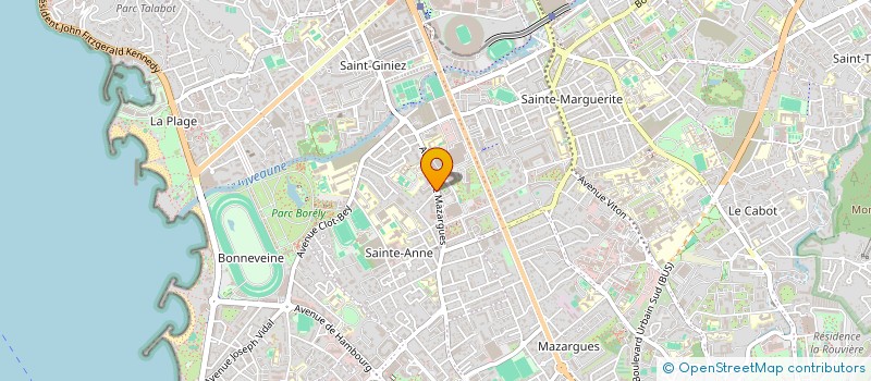 localisation de l'entreprise SCI ARTEMIS à MARSEILLE