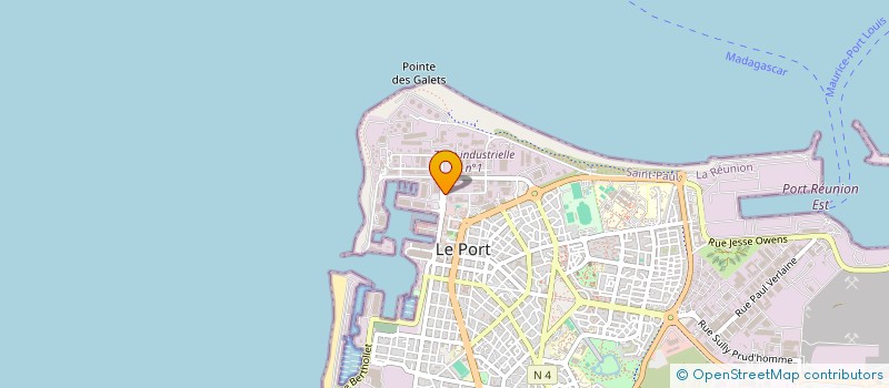 localisation de l'entreprise SCI ARTEMIS à LE PORT