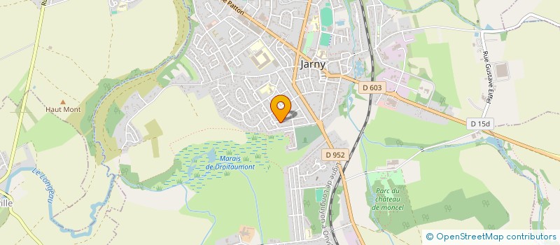 localisation de l'entreprise SCI ARTEMIS  JARNY