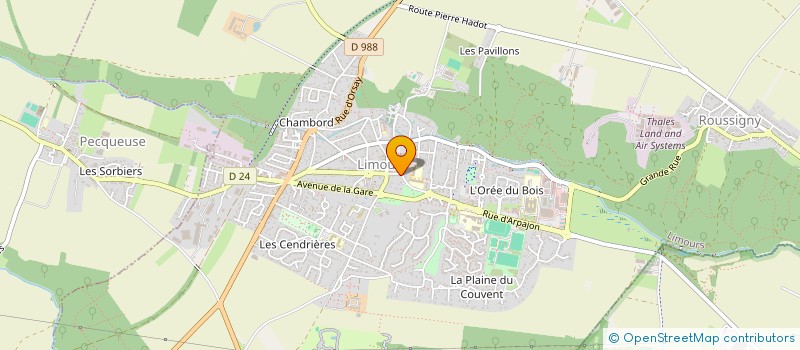 localisation de l'entreprise SCI ARTEMYS à LIMOURS