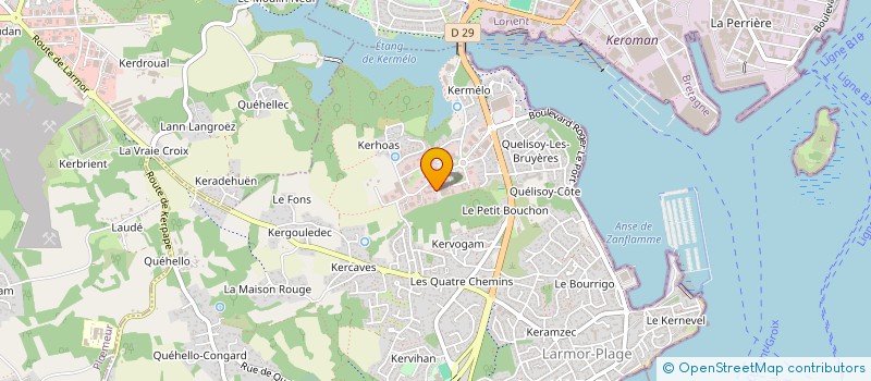 localisation de l'entreprise SCI ARTEMYS à LARMOR-PLAGE