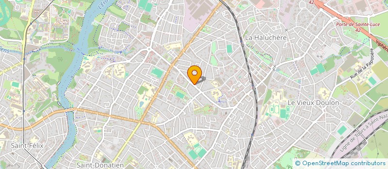 localisation de l'entreprise SCI ARTFRANCE 1 à NANTES