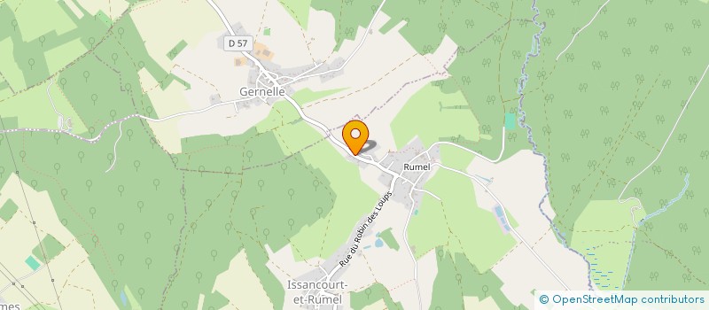 localisation de l'entreprise SCI ARTGAS  ISSANCOURT-ET-RUMEL