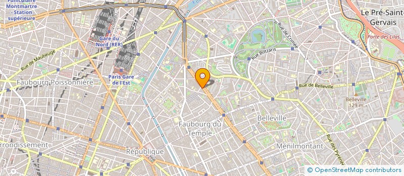 localisation de l'entreprise SCI ARTHEC  PARIS