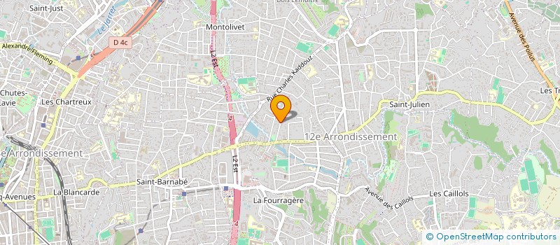 localisation de l'entreprise SCI ARTHEOCASSIS à MARSEILLE