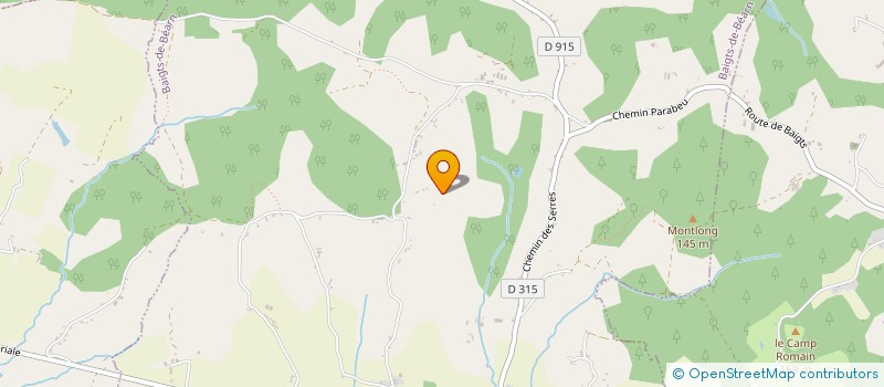 localisation de l'entreprise SCI ARTHEZDEBEARN DISTRIBUTION  BAIGTS-DE-BEARN