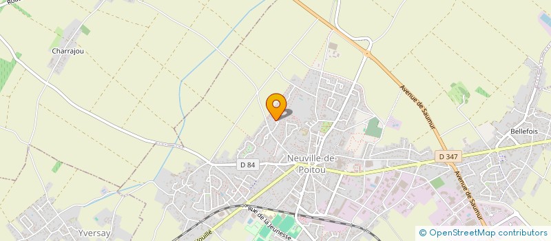 localisation de l'entreprise SCI ARTHMATH DE LA CHILESSE  NEUVILLE-DE-POITOU