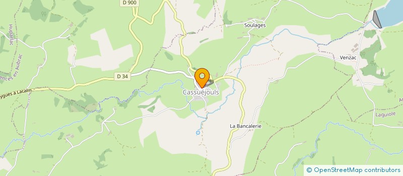 localisation de l'entreprise SCI ARTHUGO  CASSUEJOULS