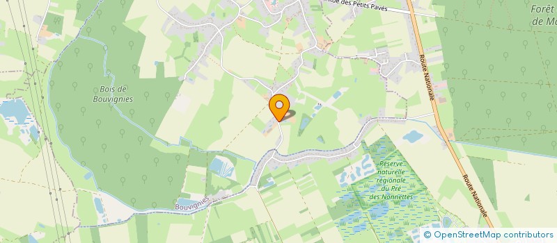 localisation de l'entreprise SCI ARTHUR à BOUVIGNIES