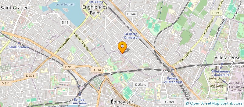 localisation de l'entreprise SCI ARTHUR  DEUIL-LA-BARRE