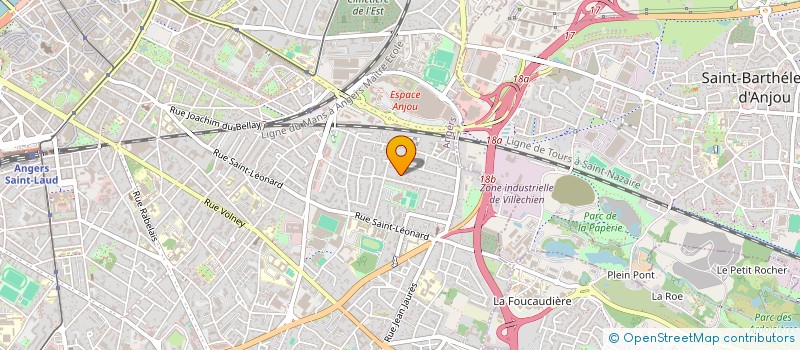 localisation de l'entreprise SCI ARTHUR  SAINTE-GEMMES-SUR-LOIRE