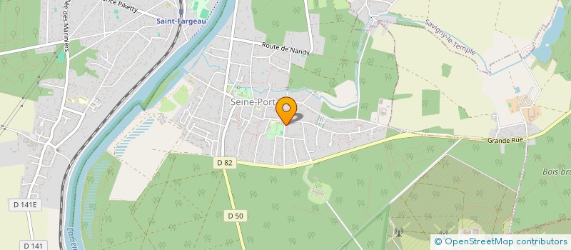 localisation de l'entreprise SCI ARTHUR  SEINE-PORT