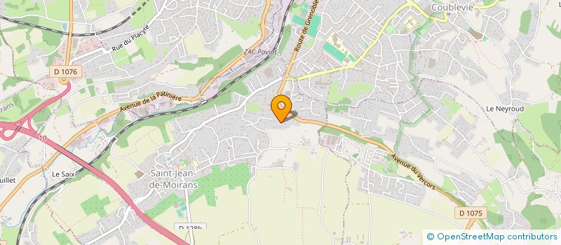 localisation de l'entreprise SCI ARTHUR D.M.  SAINT-JEAN-DE-MOIRANS