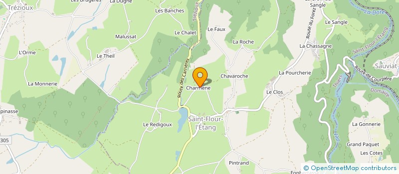 localisation de l'entreprise SCI ARTHUR H  SAINT-JEAN-DES-OLLIERES