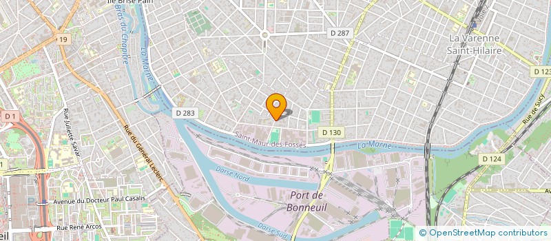 localisation de l'entreprise SCI ARTHUR LOCATION à SAINT-MAUR-DES-FOSSES