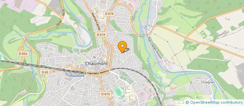 localisation de l'entreprise SCI ARTHUR MARGUERITE à CHAUMONT
