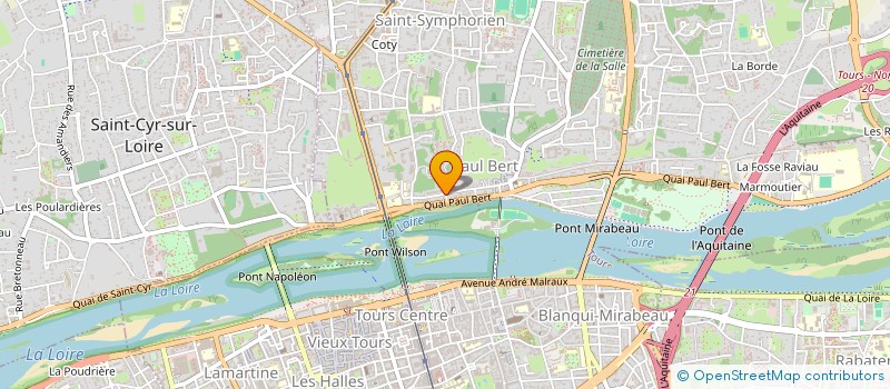 localisation de l'entreprise SCI ARTHURPAUL  TOURS